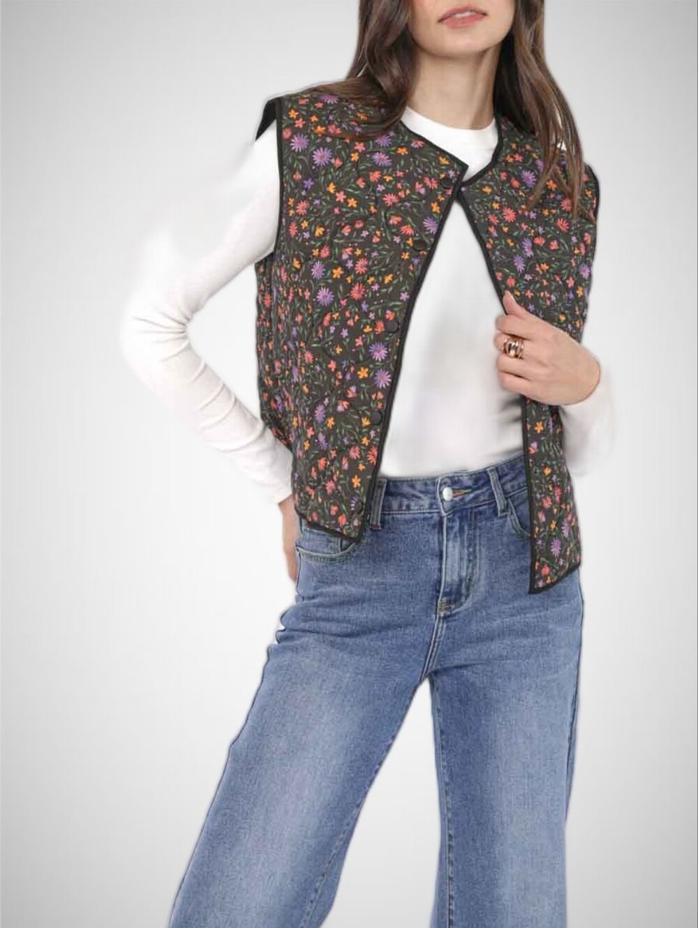 NWT Garden Party Quilted Vest